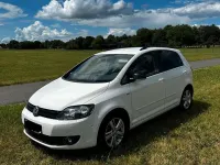Gebraucht VW Golf Plus Cross Match 122 PS (89 kW) 2012 Weiß Van / Kleinbus