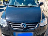 Gebraucht VW Fox 59 PS (43 kW) 2009 Schwarz Kleinwagen