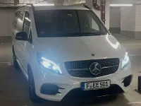 Gebraucht Mercedes V300 Avantgarde Edition 239 PS (175 kW) 2021 Weiß Van / Kleinbus