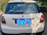 Używany Mini Cooper 95 KM (69 kW) 2009 Biały Hatchback