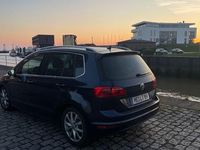 Gebraucht VW Golf Sportsvan Highline 150 PS (110 kW) 2015 Blau Van / Kleinbus