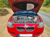 Gebraucht BMW 114 102 PS (75 kW) 2014 Rot Kleinwagen