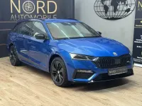 Gebraucht Skoda Octavia RS 245 PS (180 kW) 2022 Raceblau metallic (metallic) Kombi