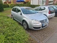 Gebraucht VW Golf VI 102 PS (75 kW) 2008 Silber Kleinwagen
