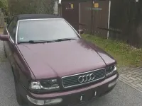 Gebraucht Audi 80 125 PS (91 kW) 1999 Rot Cabrio
