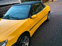 Gebraucht Peugeot 306 Cabriolet 98 PS (72 kW) 2000 Gelb Cabrio