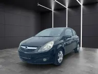 Gebraucht Opel Corsa Edition 69 PS (50 kW) 2010 Schwarz Kleinwagen