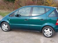 Gebraucht Mercedes A160 Elegance 102 PS (75 kW) 1998 Grün Van / Kleinbus
