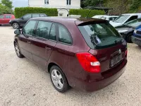 Gebraucht Skoda Fabia Ambiente 86 PS (63 kW) 2010 Rot Kombi