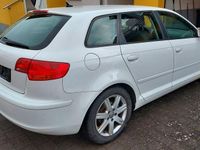 Gebraucht Audi A3 Ambition 140 PS (102 kW) 2008 Weiß Kleinwagen