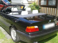 Gebraucht BMW 320 Cabriolet Sport Line 150 PS (110 kW) 1995 Schwarz Cabrio