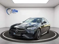 Gebraucht Mercedes C300 AMG line 265 PS (194 kW) 2023 Obsidianschwarz  metallic Kombi