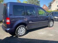 Usata VW Caddy 105 CV (77 kW) 2013 Blu Monovolume