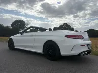 Gebraucht Mercedes C180 AMG 156 PS (114 kW) 2020 Weiß Cabrio