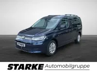 Neu VW Caddy Maxi Family 122 PS (89 kW) 2026 Blau (starlight blue metallic) Van / Kleinbus