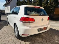 Gebraucht VW Golf VI Trendline 80 PS (58 kW) 2009 Weiß Kleinwagen