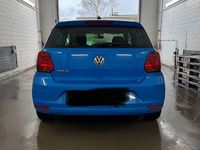 Gebraucht VW Polo LOUNGE 75 PS (55 kW) 2015 Blau Kleinwagen
