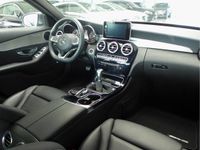 gebraucht Mercedes C200 AMG Line BUSINESS PAKET-LEDER-SHZ-PTS