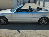 Gebraucht BMW 320 Cabriolet 170 PS (125 kW) 2003 Silber Cabrio