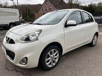 Gebraucht Nissan Micra Tekna 80 PS (58 kW) 2015 Weiß Kleinwagen
