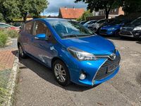 Gebraucht Toyota Yaris Comfort 99 PS (72 kW) 2015 Blau Limousine