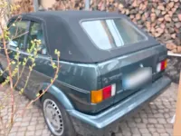 Gebraucht VW Golf Cabriolet 98 PS (72 kW) 1990 Grün Cabrio