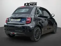 Gebraucht Fiat 500e La Prima 86 kW (118 PS) 2022 Onyx schwarz Cabrio