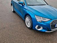Gebraucht Audi A3 Advanced 150 PS (110 kW) 2023 Blau Limousine