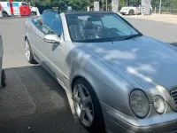 Gebraucht Mercedes CLK200 2001 Silber Cabrio
