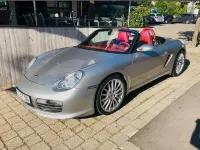 Brugt Porsche Boxster 303 HK (222 kW) 2008 Sølv Cabriolet
