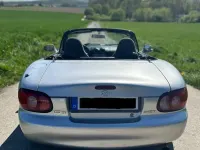 Gebraucht Mazda MX5 110 PS (80 kW) 2004 Silber Cabrio