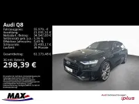 Gebraucht Audi Q8 S-Line 381 PS (280 kW) 2023 Mythosschwarz metallic (metallic) SUV