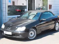 Gebraucht Mercedes CLK280 231 PS (169 kW) 2008 Schwarz Cabrio