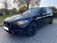 Gebraucht BMW 116 Sport Line 109 PS (80 kW) 2017 Schwarz Kleinwagen