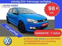 Gebraucht VW Polo 60 PS (44 kW) 2017 Blau Kleinwagen