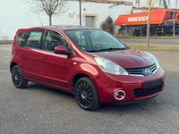 Gebraucht Nissan Note 85 PS (62 kW) 2012 Rot Kleinwagen