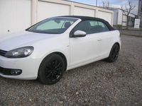 Gebraucht VW Golf Cabriolet Cup 140 PS (102 kW) 2014 Weiß Cabrio
