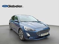Gebraucht Ford Focus Cool & Connect 125 PS (91 kW) 2019 Chromablau metallic Kleinwagen