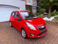 Gebraucht Chevrolet Spark LT 82 PS (60 kW) 2012 Rot Kleinwagen
