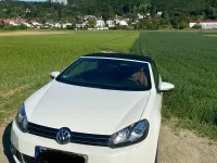 Gebraucht VW Golf Cabriolet 160 PS (117 kW) 2012 Weiß Cabrio