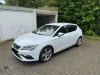 Używany Seat Leon FR 150 KM (110 kW) 2018 Biały Sedan/Limuzyna