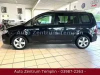 Gebraucht VW Touran United 102 PS (75 kW) 2008 Schwarz Van / Kleinbus