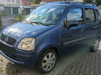 Gebraucht Opel Agila 75 PS (55 kW) 2003 Blau Van / Kleinbus