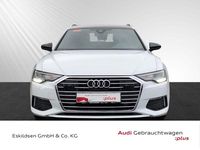 Gebraucht Audi A6 Ambiente 204 PS (150 kW) 2021 Gletscherweiß metallic Kombi