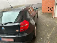 Gebraucht BMW 116 122 PS (89 kW) 2008 Schwarz Kleinwagen
