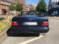 Second-hand Mercedes E200 Edition 136 CP (100 kW) 1997 Albastru Cabrio