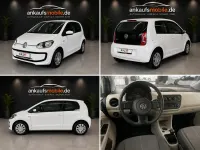 Käytetty VW up! move up! 60 HP (44 kW) 2015 Valkoinen Viistoperä