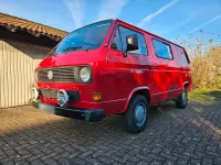 Gebraucht VW T3 60 PS (44 kW) 1989 Rot Van