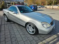 Gebraucht Mercedes SLK230 193 PS (141 kW) 1998 Silber Cabrio