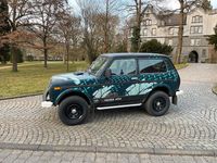 Second-hand Lada Taiga 82 CP (60 kW) 2009 Verde SUV